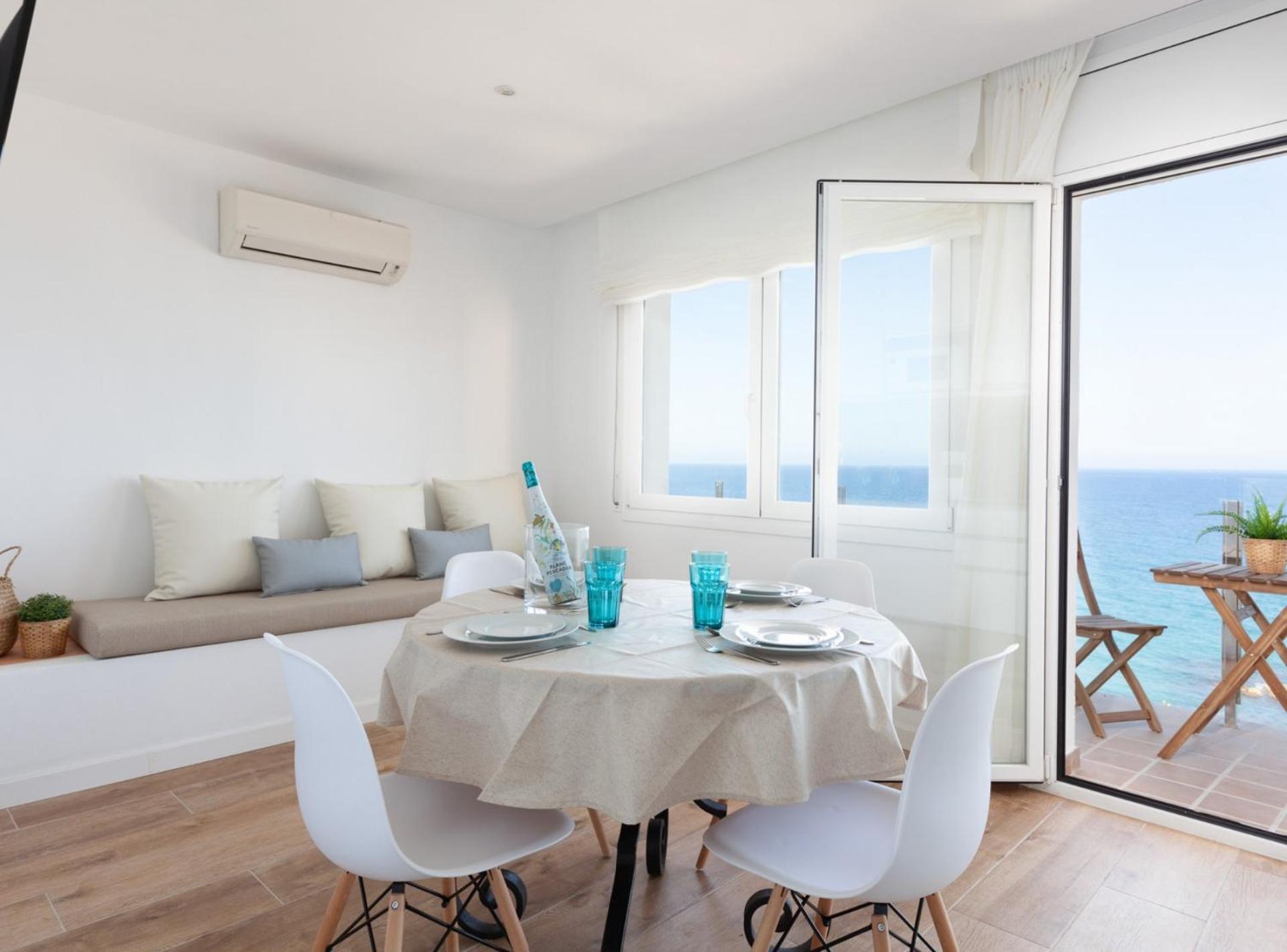 La Cala Beach 4A Deluxe Apartment With Terrace L'Ametlla de Mar Oda fotoğraf