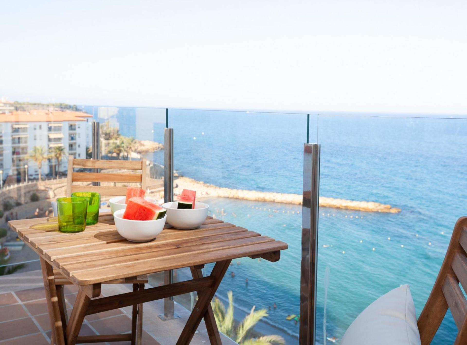 La Cala Beach 4A Deluxe Apartment With Terrace L'Ametlla de Mar Dış mekan fotoğraf
